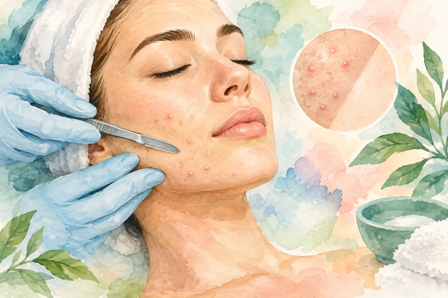 Is Dermaplaning Safe for Acne? What to Know